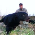 Doyle with his giant bear. Big head on this guy!!