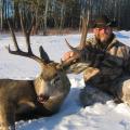 Greg with an awesome mule deer 