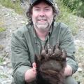 Jeff with the first bear of the 2010 Spring season.