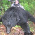 12-year-old Bart with his giant bear